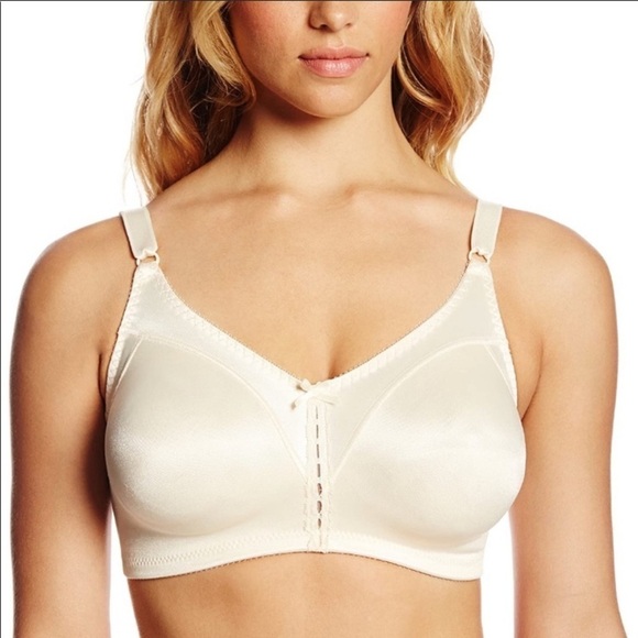 Bali 40D Double Support Satin Wire Free Bra 3820 - Picture 1 of 9